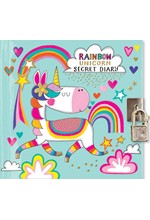 ΛΕΥΚΩΜΑ ΜΕ ΚΛΕΙΔΑΡΙΑ R.E.D.SD54 RAINBOW UNICORN
