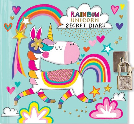 ΛΕΥΚΩΜΑ ΜΕ ΚΛΕΙΔΑΡΙΑ R.E.D.SD54 RAINBOW UNICORN