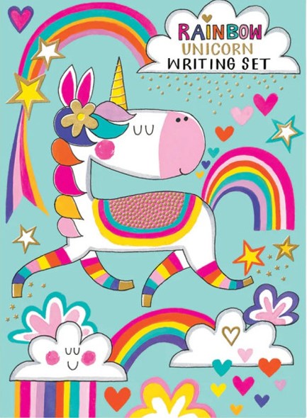 ΣΕΤ ΑΛΛΗΛΟΓΡΑΦΙΑΣ R.E.D.WS55 RAINBOW UNICORN