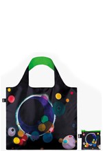 ΤΣΑΝΤΑ ΓΙΑ ΨΩΝΙΑ LOQI RECYCLED MUSEUM WK.SC.G WASSILY KANDINSKY SEVERAL CIRCLES-NEON GREEN