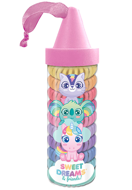 ΛΑΣΤΙΧΑΚΙ ΜΑΛΛΙΩΝ KIDS LICENSING ΣΕΤ 10 ΤΕΜ.SWEET DREAMS