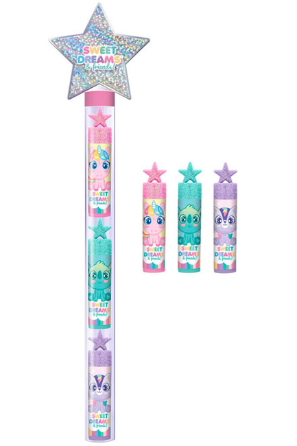 LIP BALM KIDS LICENSING ΣΕΤ 3 ΤΕΜ.SWEET DREAMS WAND