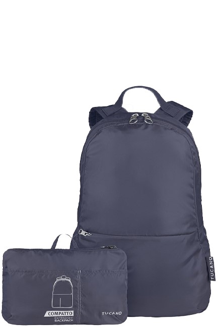 ΣΑΚΙΔΙΟ ΠΛΑΤΗΣ ΑΝΑΔΙΠΛΟΥΜΕΝΟ TUCANO COMPATTO ECO BPCOBK-ECO-B BLUE