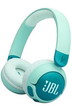 ΑΚΟΥΣΤΙΚΑ ΚΕΦΑΛΗΣ ΑΣΥΡΜΑΤΑ ΠΑΙΔΙΚΑ JBL JUNIOR 320BT WHITE-GREEN JBLJR320BTGRN