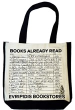 ΤΣΑΝΤΑ ΚΑΜΒΑΣ EVRIPIDIS BOOKS ALREADY READ