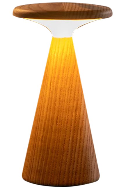 ΦΩΤΙΣΤΙΚΟ ΞΥΛΙΝΟ ΕΠΙΤΡΑΠΕΖΙΟ GINGKO SYLVA G056L-AH LARGE WHITE ASH