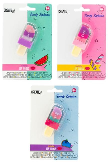 LIP GLOSS CREATE IT CANDY ΠΑΓΩΤΟ ΞΥΛΑΚΙ