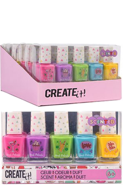 ΒΕΡΝΙΚΙ ΝΥΧΙΩΝ CREATE IT ΣΕΤ 5 ΤΕΜ.ΑΡΩΜΑΤΙΚΑ