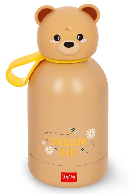 ΠΑΓΟΥΡΙ ΘΕΡΜΟΣ 310ML ΑΝΟΞΕΙΔΩΤΟ ΑΤΣΑΛΙ LEGAMI KIDS BOTTLE KSSB0006 BEAR