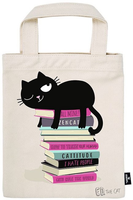 ΤΣΑΝΤΑ ΚΑΜΒΑΣ MOSES ΜΙΚΡΗ ED THE CAT M27532