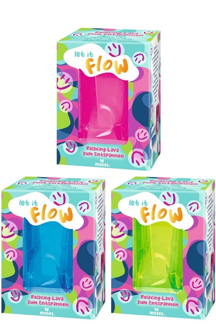 ΜΠΑΛΑΚΙ ANTI-STRESS MOSES RELAXING LAVA LET IT FLOW M38225