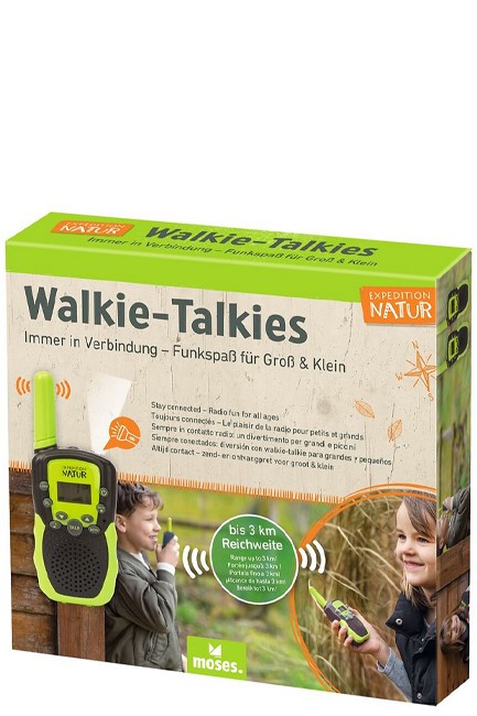 WALKIE TALKIE MOSES ΑΣΥΡΜΑΤΑ EXPEDITION NATUR ΣΕΤ 2 ΤΕΜ.M9899