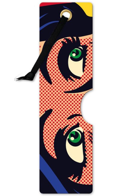 ΣΕΛΙΔΟΔΕΙΚΤΗΣ ΜΕ ΚΟΡΔΕΛΑ IF PULL-A-FACE POP ART