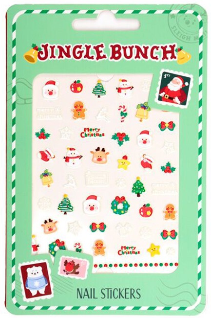 ΑΥΤΟΚΟΛΛΗΤΑ ΓΙΑ ΝΥΧΙΑ PUCKATOR XMAS JINGLE BUNCH XNAIL168
