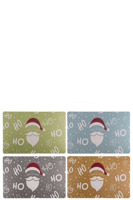 ΣΟΥΠΛΑ 43,5*28,5cm.XMAS OUT OF THE BLUE HO HO SANTA