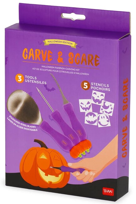 ΣΕΤ ΣΚΑΛΙΣΜΑΤΟΣ ΚΟΛΟΚΥΘΑΣ LEGAMI PCK0001 CARVE & SCARE HALLOWWEN