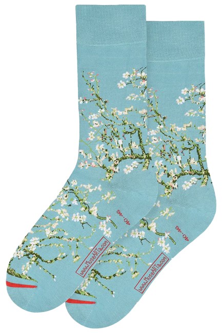 ΚΑΛΤΣΕΣ MUSEARTA VINCENT VAN GOGH ALMOND BLOSSOM VG-AL-06 BLUE No 36-40