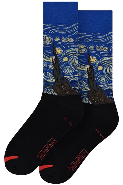 ΚΑΛΤΣΕΣ MUSEARTA VINCENT VAN GOGH STARRY NIGHT VG-SN-06 BLUE No 36-40