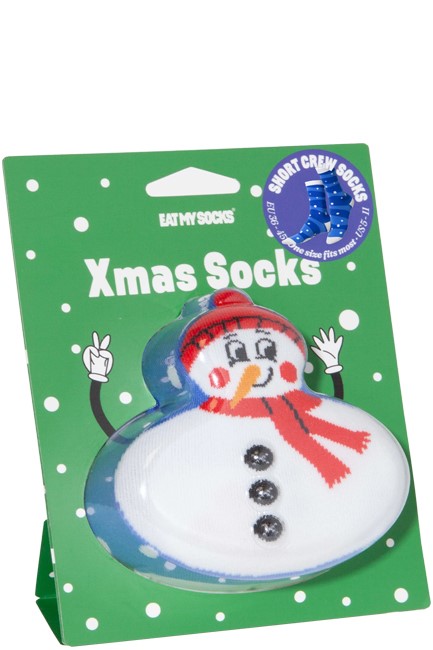 ΚΑΛΤΣΕΣ EAT MY SOCKS XMAS SNOWMAN