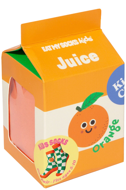 ΚΑΛΤΣΕΣ EAT MY SOCKS KIDS ORANGE JUICE