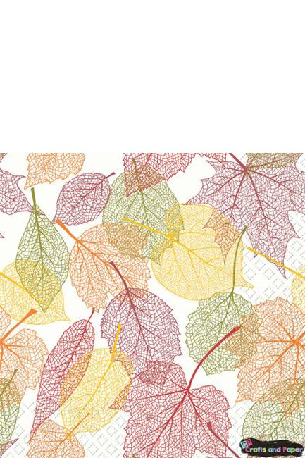 ΧΑΡΤΟΠΕΤΣΕΤΕΣ 33*33cm.20ΤΕΜ.ΦΘΙΝΟΠΩΡΙΝΑ ΦΥΛΛΑ