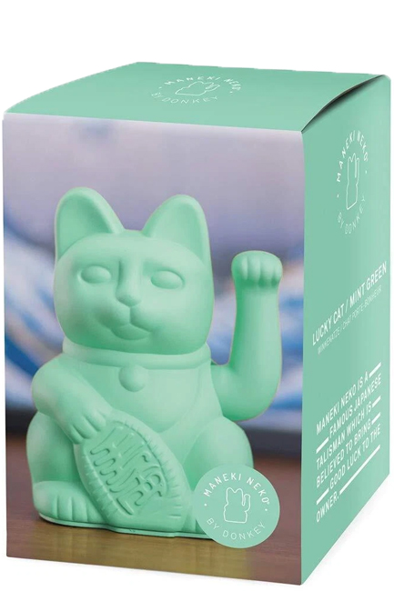 ΔΙΑΚΟΣΜΗΤΙΚΟ LUCKY CAT DONKEY MINT GREEN