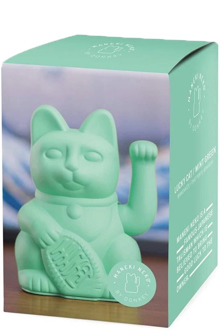 ΔΙΑΚΟΣΜΗΤΙΚΟ LUCKY CAT DONKEY MINT GREEN