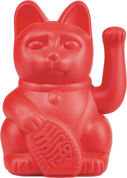 ΔΙΑΚΟΣΜΗΤΙΚΟ LUCKY CAT DONKEY RED