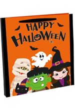 ΤΣΑΝΤΑ ΥΦΑΣΜΑΤΙΝΗ 34*40cm.HALLOWEEN