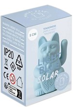 ΔΙΑΚΟΣΜΗΤΙΚΟ LUCKY CAT MINI SOLAR DONKEY LIGHT BLUE