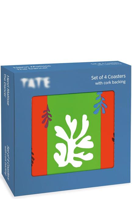 ΣΟΥΒΕΡ ΑΠΟ ΦΕΛΛΟ ΣΕΤ 4 ΤΕΜ.MUSEUMS & GALLERIES MATISSE-THE DANCER