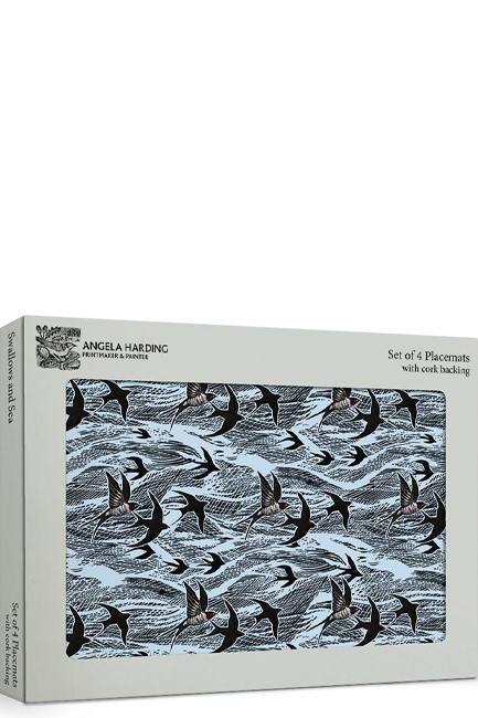 ΣΟΥΠΛΑ 29*21 εκ.MUSEUMS & GALLERIES ΣΕΤ 4 ΤΕΜ.ANGELA HARDING-SWALLOW AND SEA