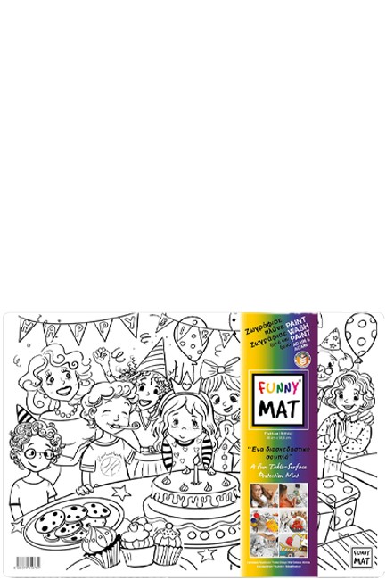 ΣΟΥΠΛΑ 48*33,5cm.FUNNY MAT ΓΕΝΕΘΛΙΑ