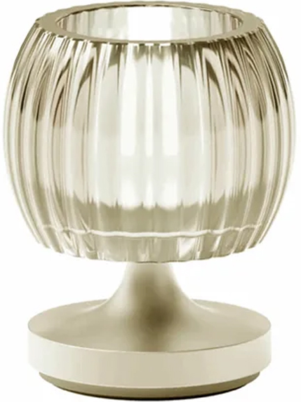 ΦΩΤΙΣΤΙΚΟ ΕΠΙΤΡΑΠΕΖΙΟ STYLISTIC HARI M SH 11 WD WAVES SMALL SOFT GOLD