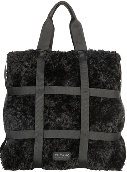 ΤΣΑΝΤΑ ΩΜΟΥ TUCANO BCAGESH-FUR-BK CARRY CAGE FUR SHOPPER BLACK