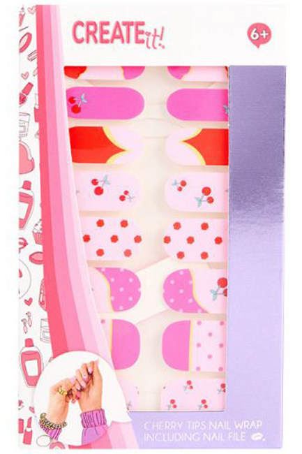 ΑΥΤΟΚΟΛΛΗΤΑ ΝΥΧΙΑ CREATE IT PINK