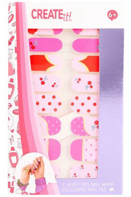 ΑΥΤΟΚΟΛΛΗΤΑ ΝΥΧΙΑ CREATE IT PINK