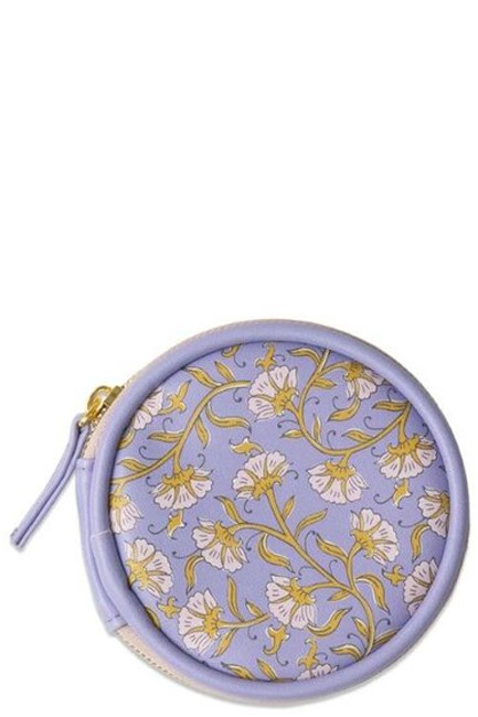 ΘΗΚΗ ΓΙΑ ΧΑΠΙΑ DESIGNWORKS DSB-1005EU VEGAN LEATHER PURPLE VINTAGE FLORA