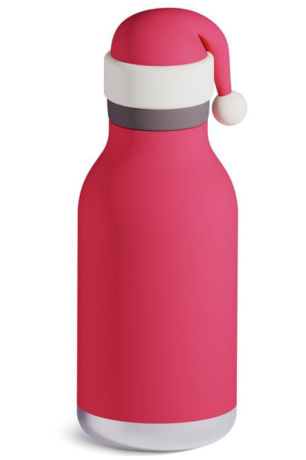 ΠΑΓΟΥΡΙ ΑΝΟΞΕΙΔΩΤΟ ΑΤΣΑΛΙ ΘΕΡΜΟΣ ASOBU 460ml BESTIE XMAS SANTA