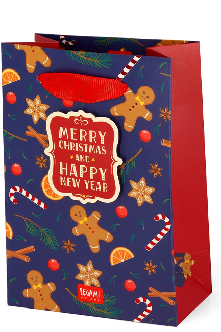 ΤΣΑΝΤΑ ΔΩΡΟΥ XMAS SMALL LEGAMI GB0667 GINGERBREAD
