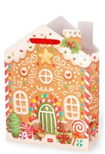 ΤΣΑΝΤΑ ΔΩΡΟΥ XMAS X-LARGE LEGAMI GB0683  GINGERBREAD HOUSE