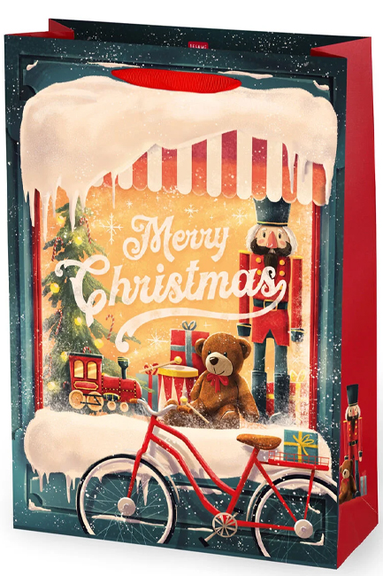 ΤΣΑΝΤΑ ΔΩΡΟΥ XMAS X-LARGE LEGAMI GB06895 XMAS WINDOW