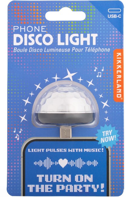 ΦΩΤΟΡΥΘΜΙΚΟ ΓΙΑ ΚΙΝΗΤΟ KIKKERLAND DISCO LIGHT