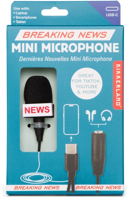 ΜΙΚΡΟΦΩΝΟ MINI KIKKERLAND BREAKING NEWS