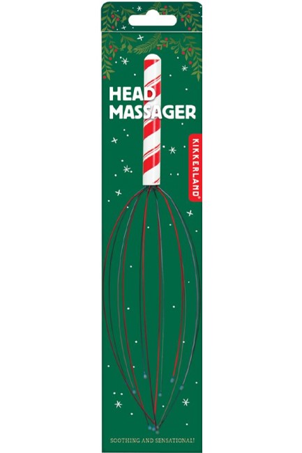 ΣΥΣΚΕΥΗ ΜΑΣΑΖ ΚΕΦΑΛΙΟΥ KIKKERLAND XMAS CANDY CANE