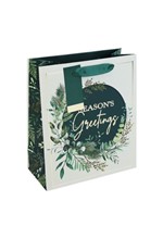 ΤΣΑΝΤΑ ΔΩΡΟΥ XMAS 22*25*10cm.SEASON'S GREETINGS