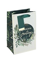 ΤΣΑΝΤΑ ΔΩΡΟΥ XMAS 13*20*09cm.SEASON'S GREETINGS