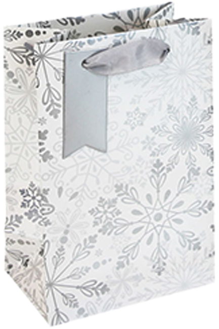 ΤΣΑΝΤΑ ΔΩΡΟΥ XMAS 13*20*09cm.SNOWFLAKE