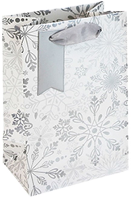 ΤΣΑΝΤΑ ΔΩΡΟΥ XMAS 13*20*09cm.SNOWFLAKE