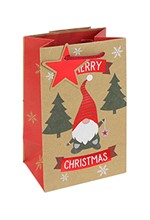 ΤΣΑΝΤΑ ΔΩΡΟΥ XMAS 27*33*14cm.GONK ΚΡΑΦΤ